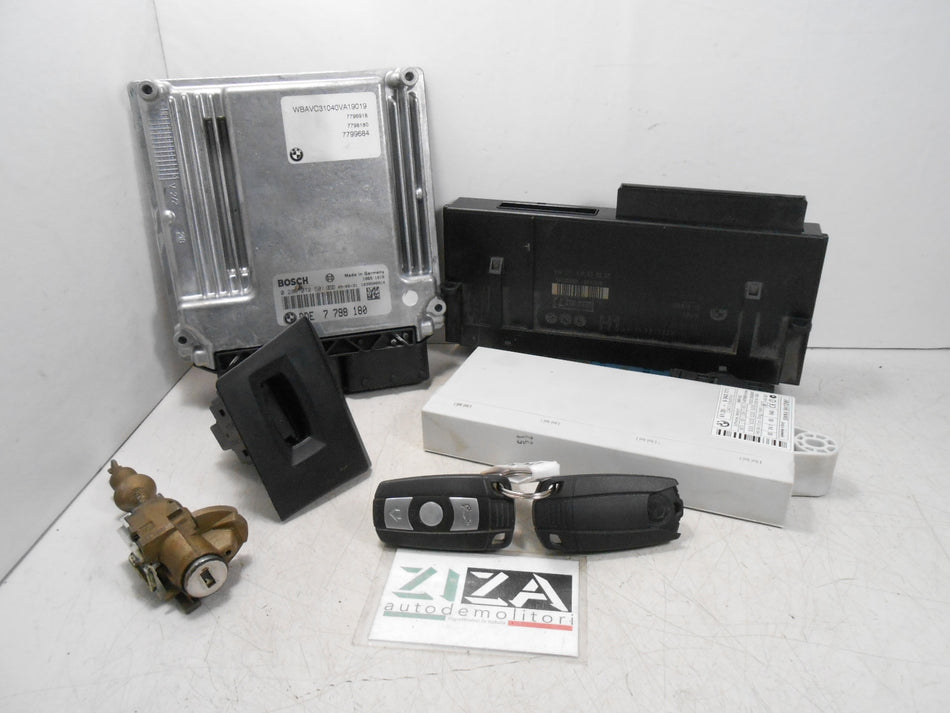 Kit Chiave ECU BMW E90 320d 2.0 120kW 204D4 2007 0281012501