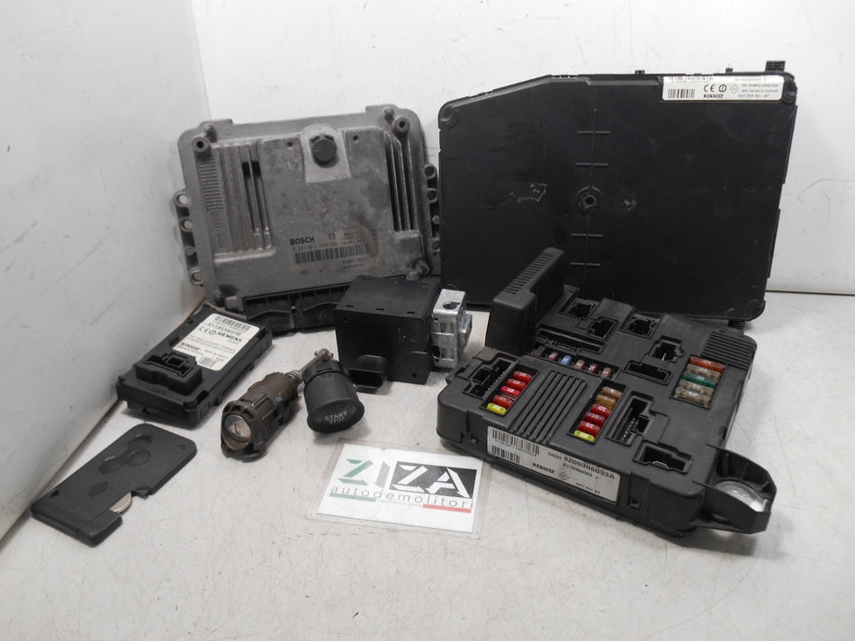 Kit Chiave ECU Renault Megane II CC 1.9 120cv F9QB8 2004 0281011549 8200391966