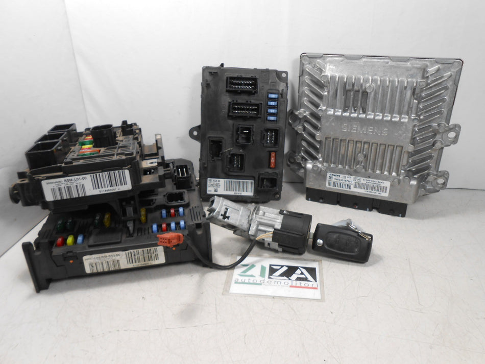 Kit Chiave ECU Peugeot 407 2.0 HDi 100kw 136cv RHR 2005 5WS40167H-T
