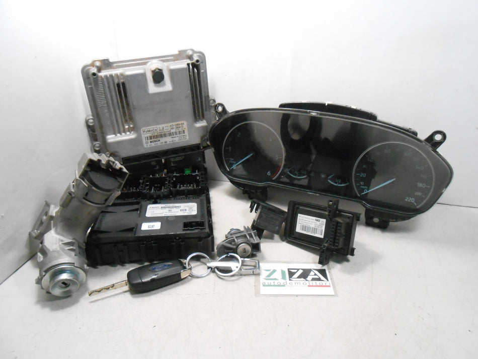 Kit Chiave ECU Ford EcoSport 1.5 TDCI 74kw 100cv Z2JA 2019 JN15-12A650-BVA