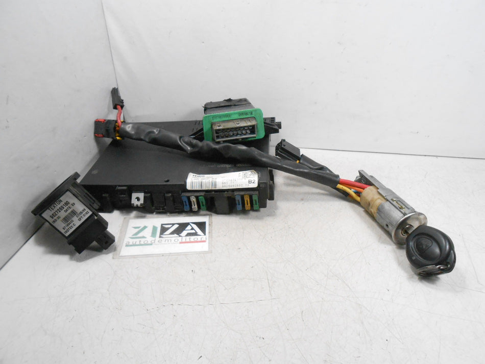 Kit Chiave ECU Peugeot 206 1.9 D 51kw 70cv WJZ 1999 9626460880