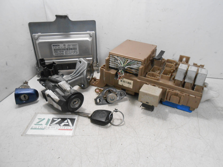 Kit Chiave ECU Toyota Corolla E120 1.4 16V 71kw 4ZZFE 2002 89661-02730