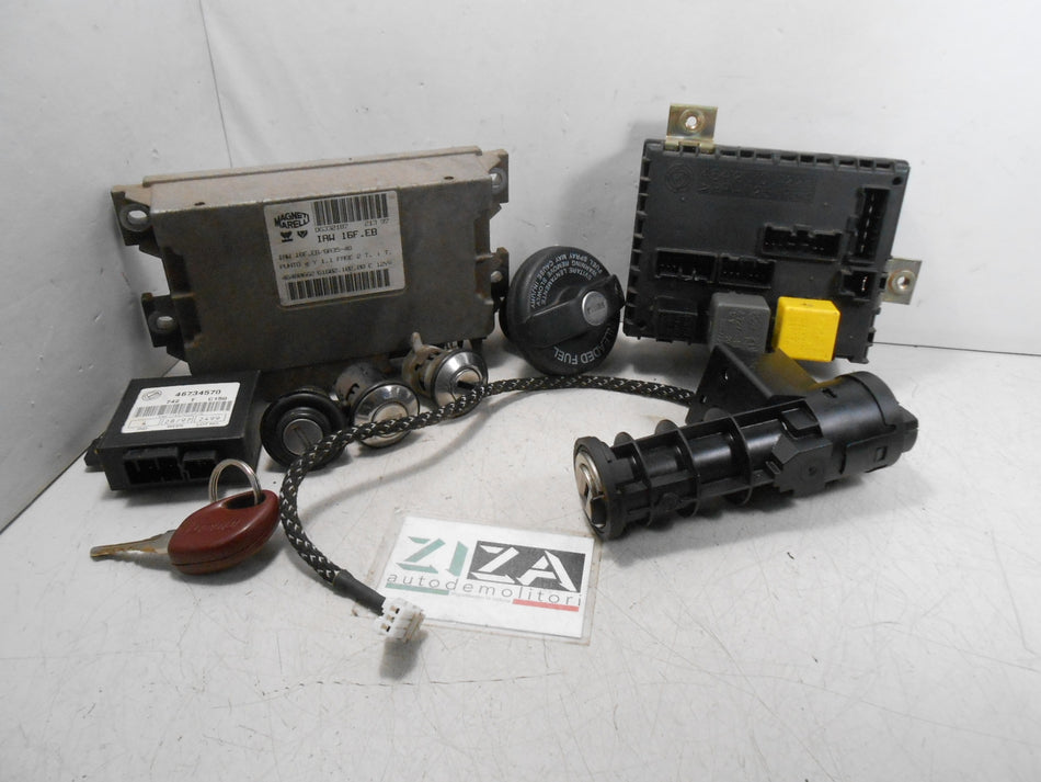 Kit Chiave ECU Fiat Punto 176 1.1 40kw 54cv 176B2.000 1997 46480662