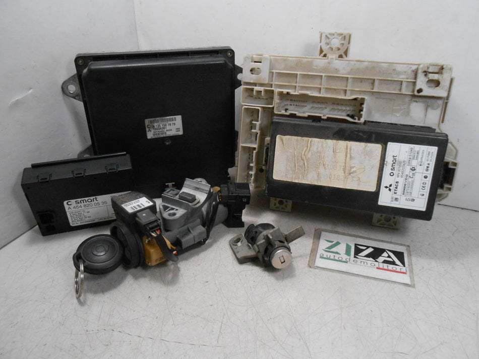 Kit Chiave ECU Smart ForFour W454 1.3 70kw 95cv 135930 2004 A1351501979