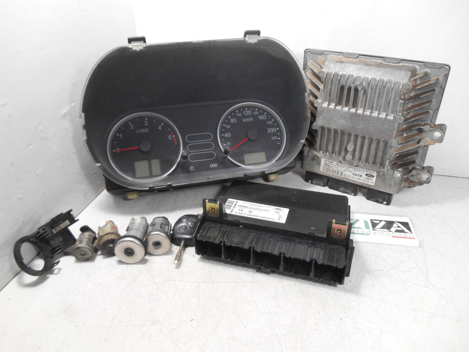 Kit Chiave ECU Ford Fusion 1.4 TDCI 50kw 68cv F6JA 2004 3S61-12A650-LB