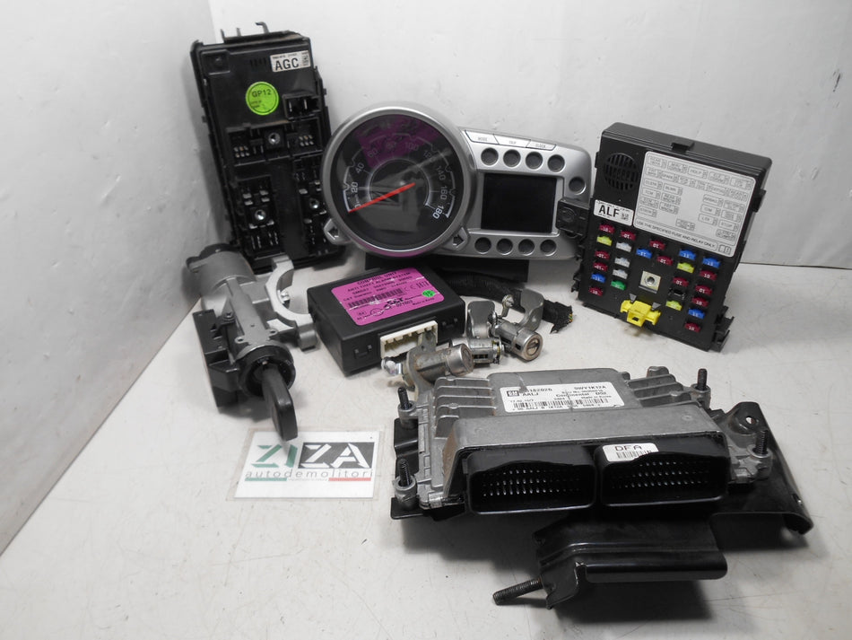Kit Chiave ECU Chevrolet Spark 1.2 60kw 81cv B/GPL B12D1 2010 25182026 96958816