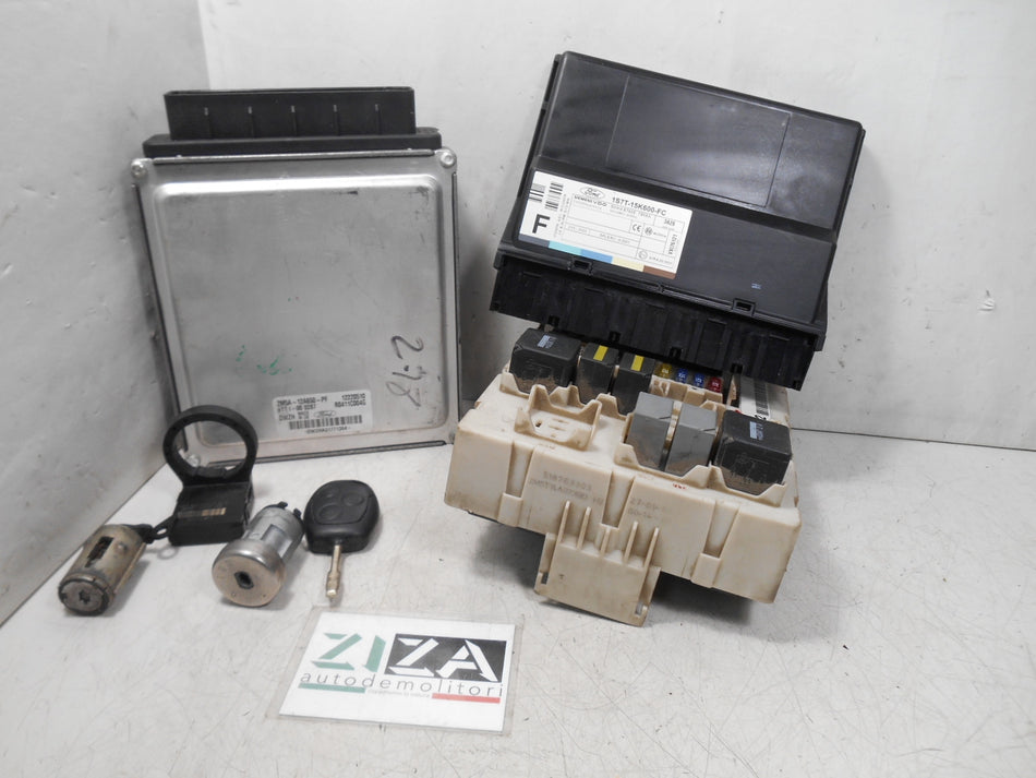 Kit Chiave ECU Ford Focus I 1.8 85kw 115cv F9DA 2003 2M5A-12A650-PF 1S7T-15K600-FC