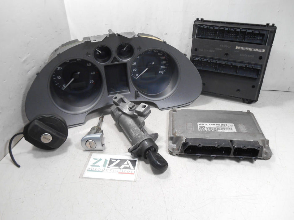 Kit Chiave ECU Seat Ibiza 6L 1.2 51kw 70cv BXV 2007 03E906023D 5WP40502