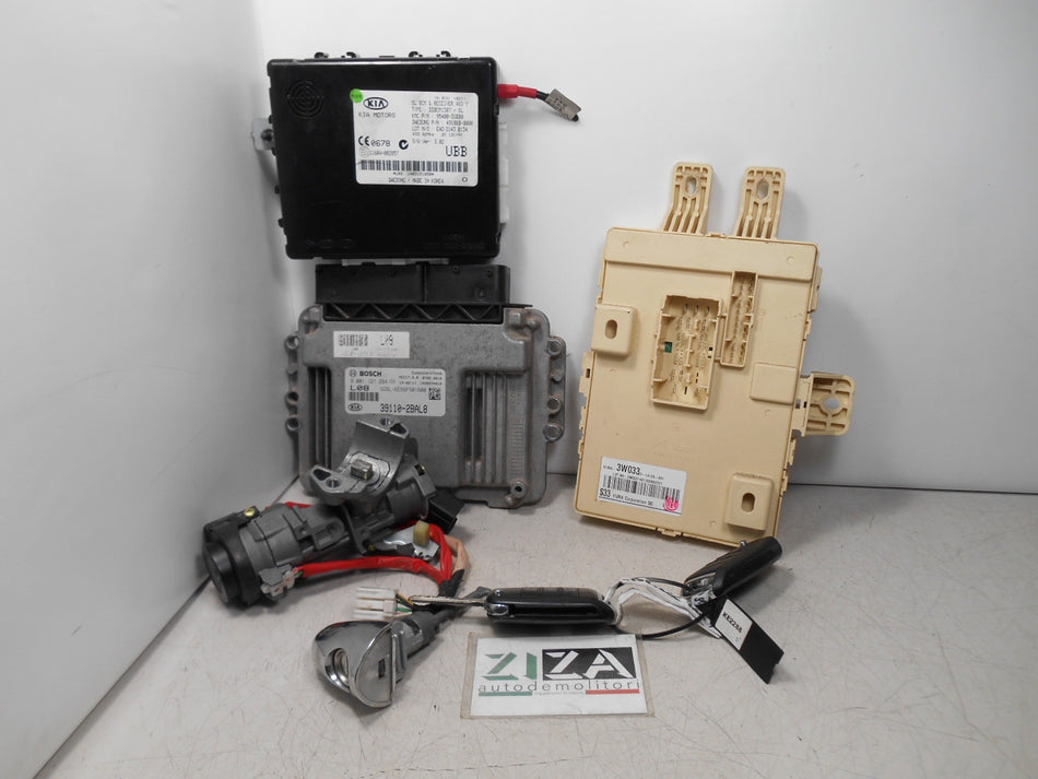 Kit Chiave ECU Kia Sportage SL 1.6 GDI B/GPL 99kw G4FD 2014 39110-2BAL8