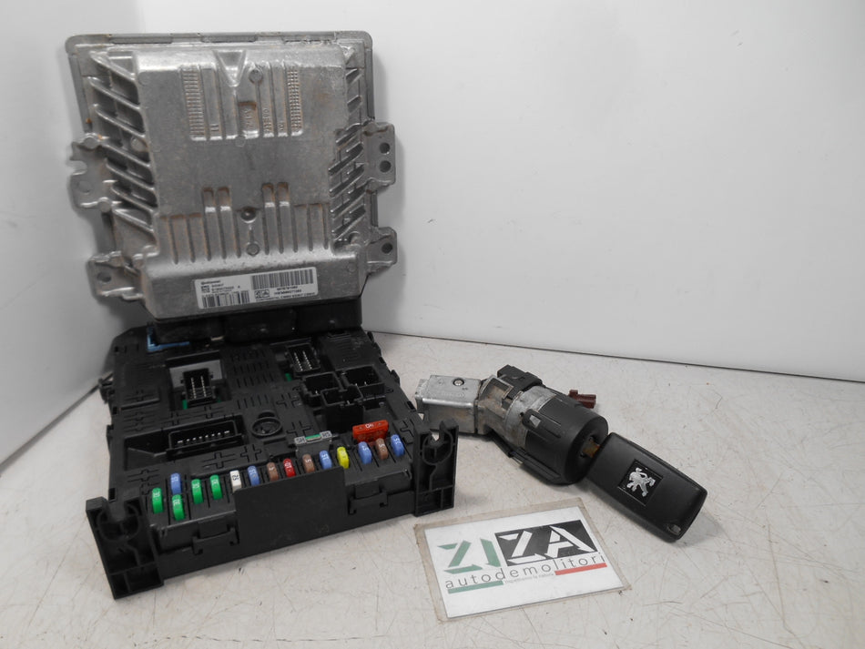 Kit Chiave ECU Peugeot 3008 I 1.6 HDI 82kw 112cv 9HR 2011 9676761080