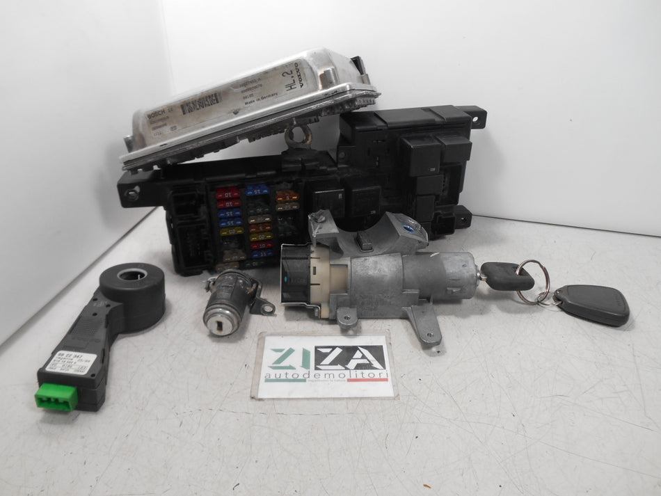 Kit Chiave ECU Volvo V70 XC II SW 2.4i 200cv B5244T3 2001 0261206828