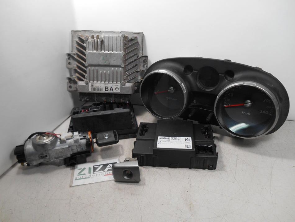 Kit Chiave ECU Nissan Qashqai J10 1.5 DCI 78kw 106cv K9K 2009 23710JD59C
