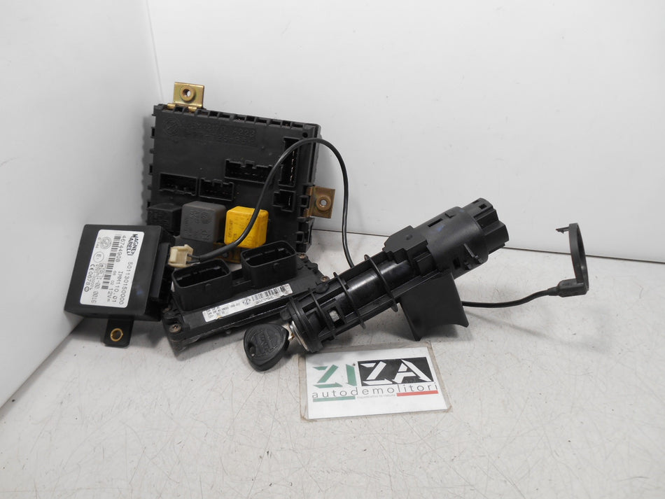 Kit Chiave ECU Lancia Y 1.2 8V 44kw 60cv 188A4000 2002 55181151 IAW59FM5