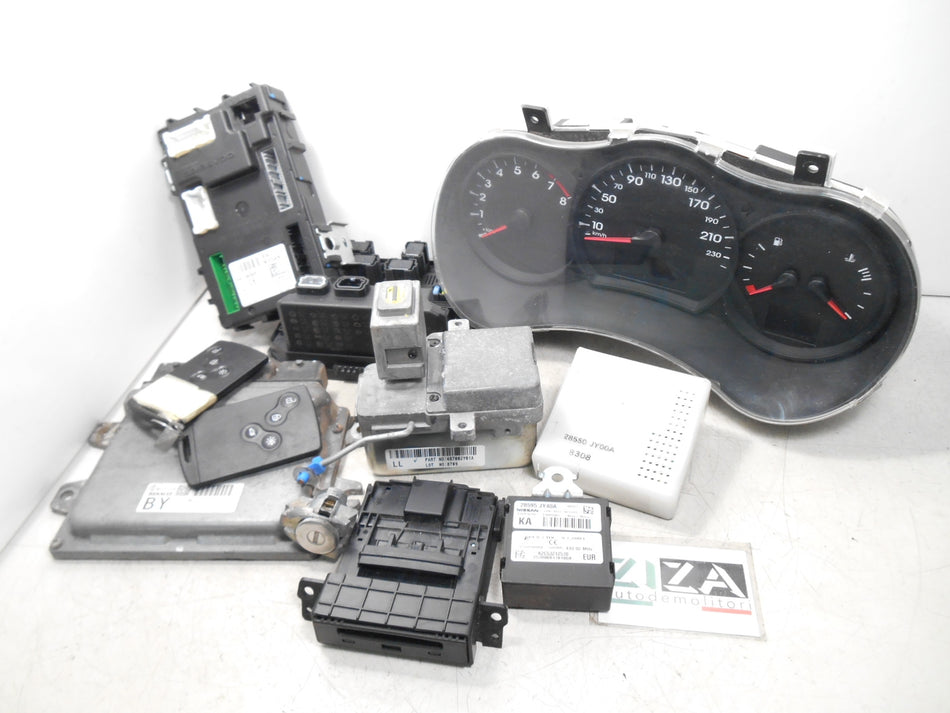 Kit Chiave ECU Renault Koleos I 2.5 170cv 2TRB7 2008 MEC121-100 284B1-5656R