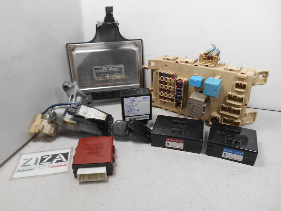 Kit Chiave ECU Toyota Yaris XP10 1.4 55kw 1NDTV 2004 89661-52890