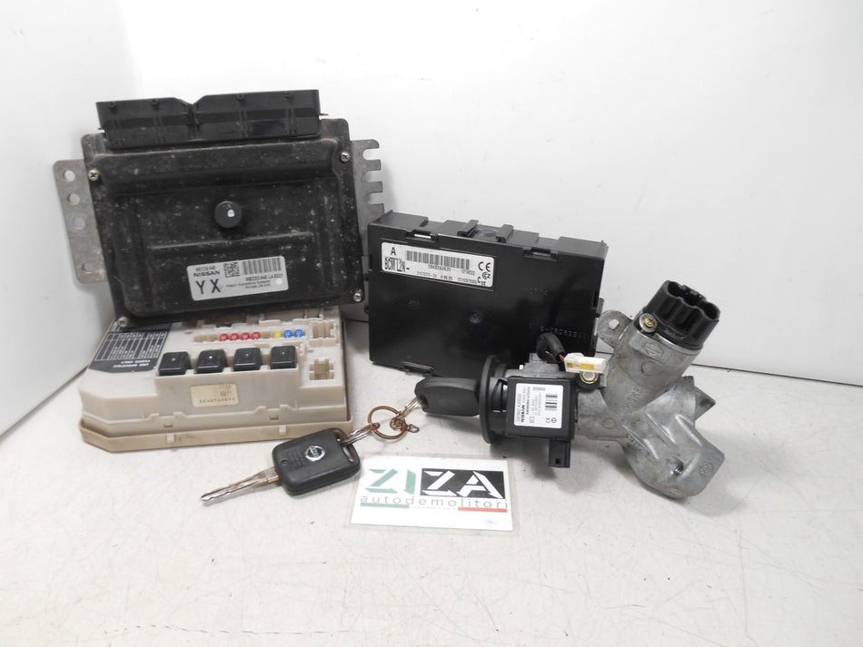 Kit Chiave ECU Nissan Micra K12 1.2 16V 59kw 80cv CR12 2005 MEC32-040