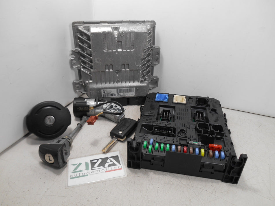 Kit Chiave ECU Peugeot 308 I SW 1.6 E-HDI 82kw 112cv 9H05 2012 S180123008 9800268980
