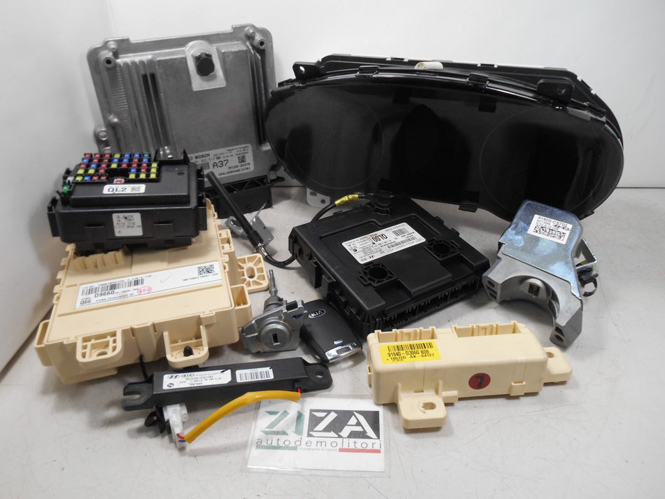 Kit Chiave ECU Kia Sportage QL 1.7 85KW D4FD 2018 39150-2A370 0281032613