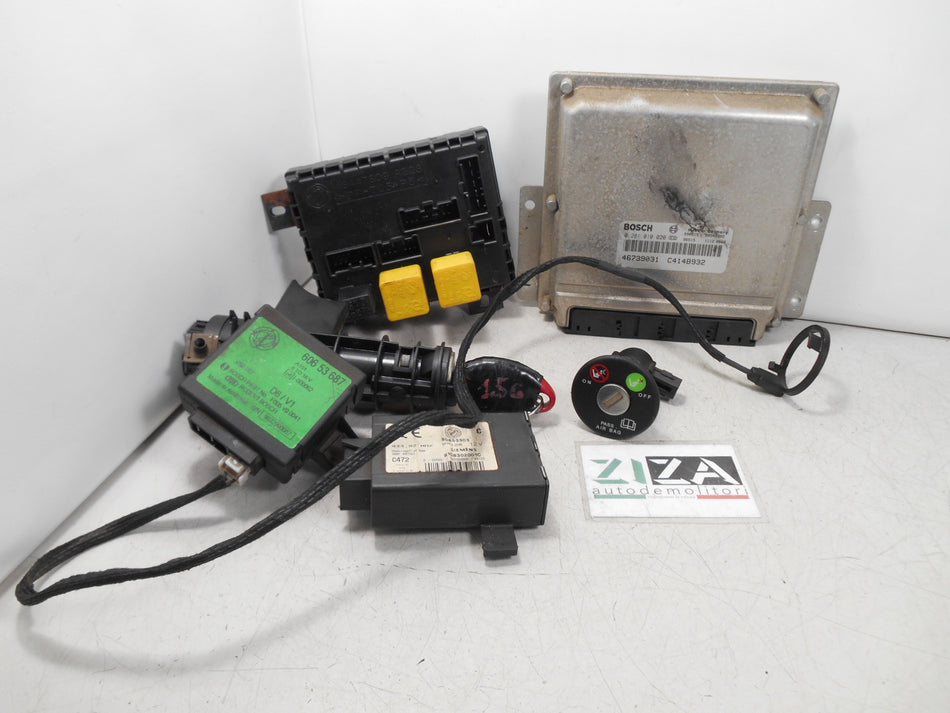 Kit Chiave ECU Alfa 156 I 1.9 JTD 77kw 105cv AR32302 1999 46739031