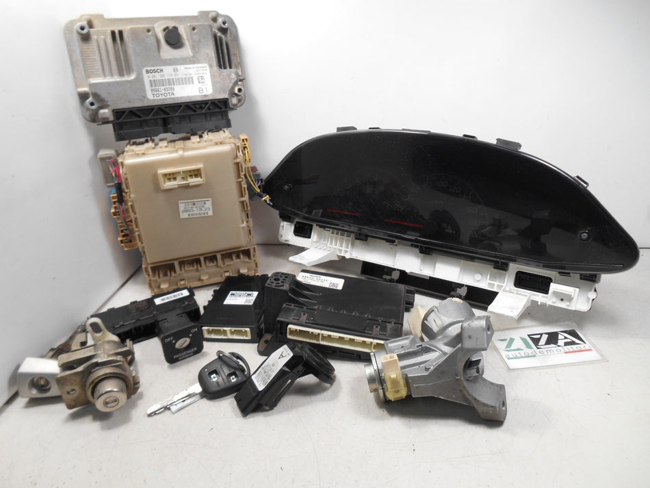 Kit Chiave ECU Toyota Yaris XP9F 1.0 51kw 70cv 1KRFE 2011 89661-0DD80