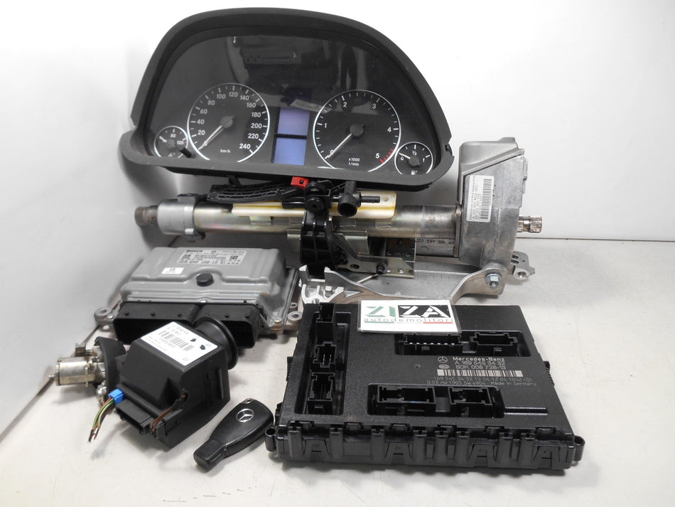 Kit Chiave ECU Mercedes W169 A160 2.0 60kw 640942 2007 
A6401501591