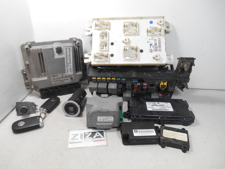 Kit Chiave ECU Fiat Freemont 2.0 Mjet 125kw 170cv 939B5000 2012 0281018312