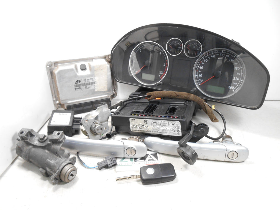 Kit Chiave ECU Seat Alhambra 1.9 TDI 85kw 115cv AUY 2001 038906019FA 7M7920800G