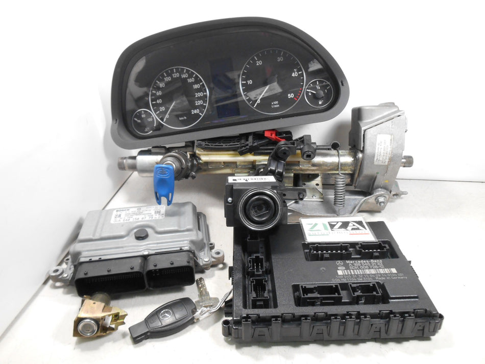 Kit Chiave ECU Mercedes W169 A180 80kw 640940 2004 A6401500779 A1695453132