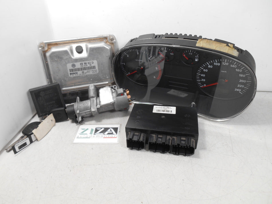 Kit Chiave ECU Seat Leon 1.9 TDI 66kw 90cv ALH 2000 038906012CA 0281010230