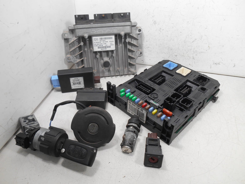 Kit Chiave ECU Peugeot 307 CC 2.0 100kw 136cv RHR 2007 9664873680