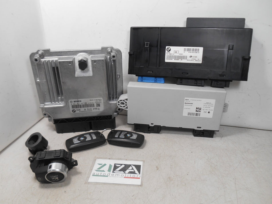 Kit Chiave ECU BMW X3 F25 xDrive20d 2.0 135kw N47D20C 2015 0281017647 8513249