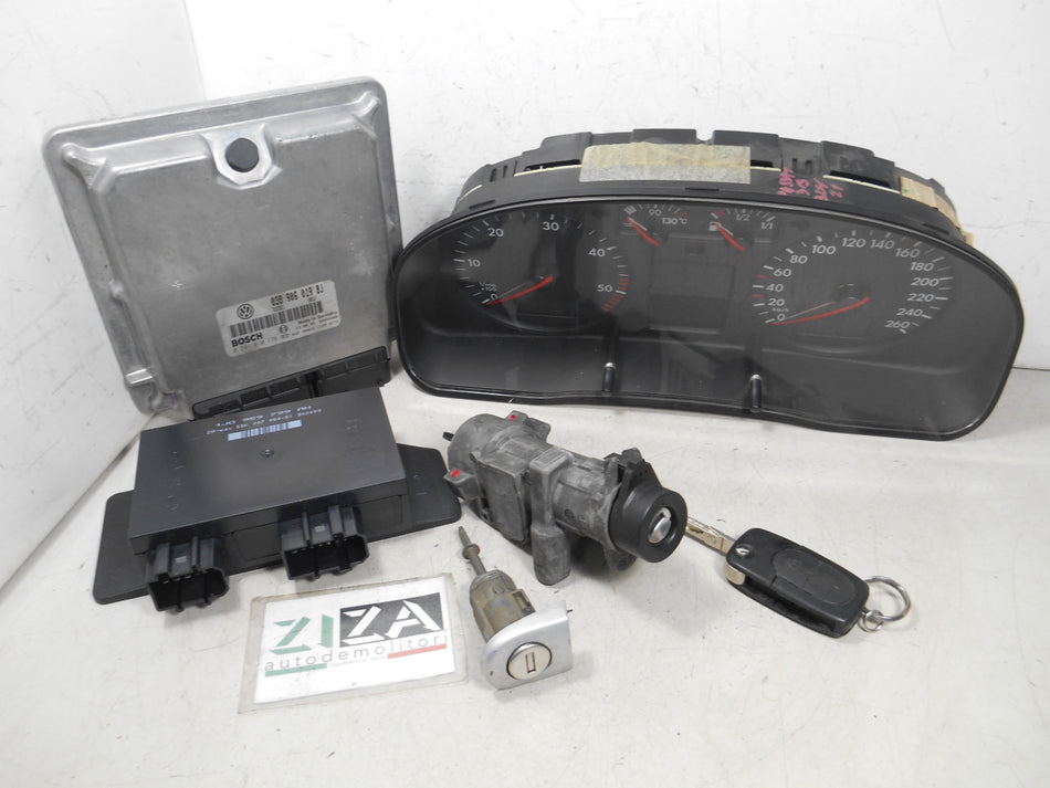Kit Chiave ECU VW Passat 3B 1.9 TDI 85kw AJM 1999 038906019BJ 3B0920822A