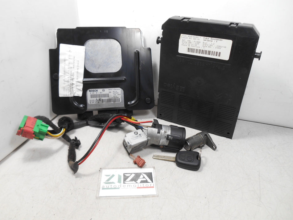 Kit Chiave ECU Peugeot 307 SW 2.0 HDI 79kw RHS 2003 9647472780