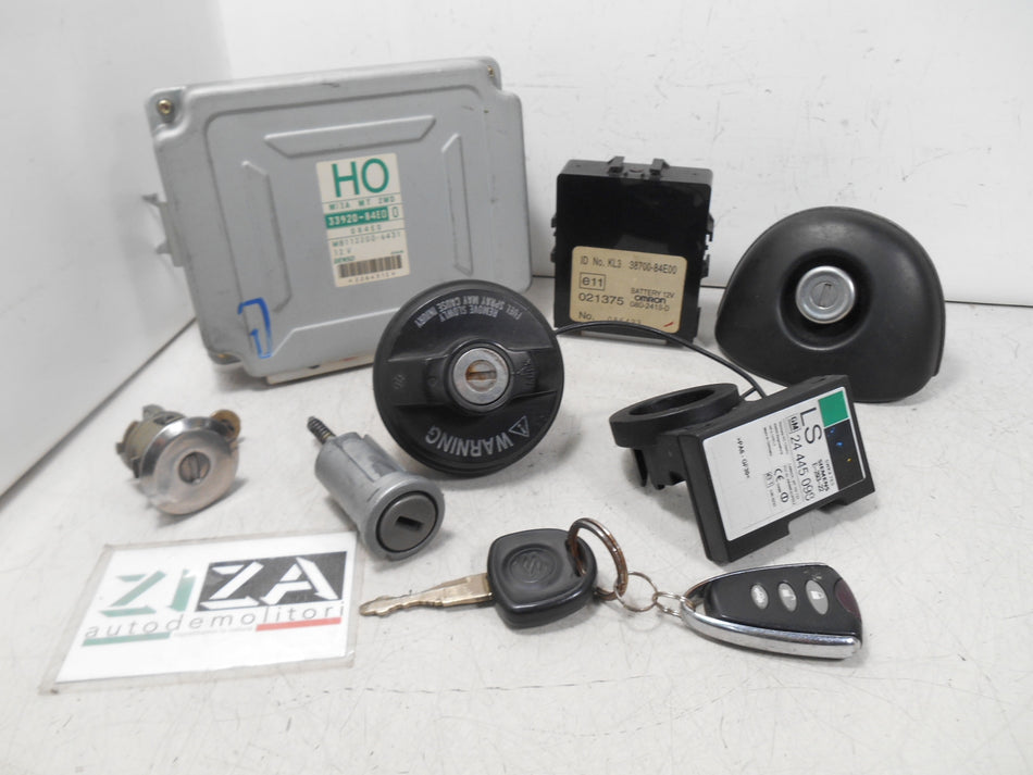 Kit Chiave ECU Suzuki Wagon R+ 1.3 68,6kw 92cv M13A 2004 33920-84E0