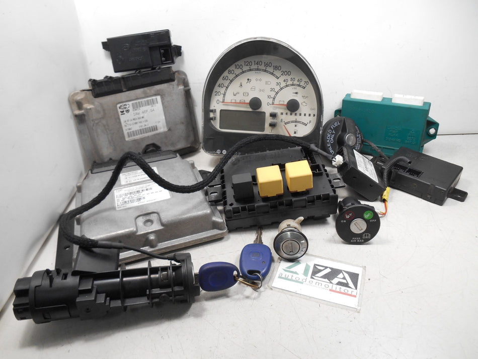Kit Chiave ECU Fiat Multipla II 1.6 B/Met 76kw 182B6000 2010 51798647 51822894