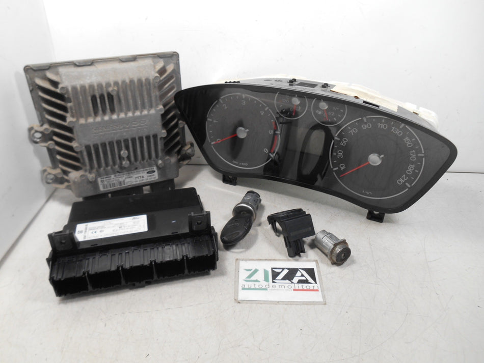 Kit Chiave ECU Ford Fiesta V Res 1.4 TDCI 50kw 68cv F6JB 2008 5WS40632A-T