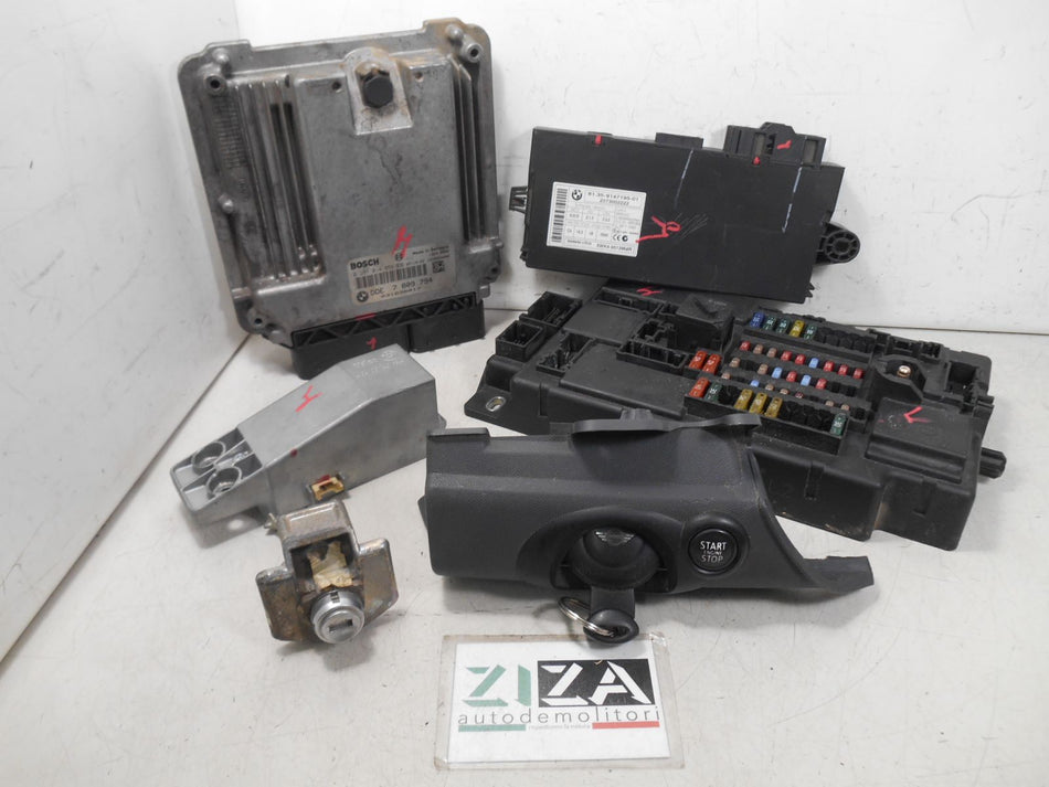 Kit Chiave ECU Mini Clubman R55 1.6 D 80kw 9HZ 2008 0281014856 7809794
