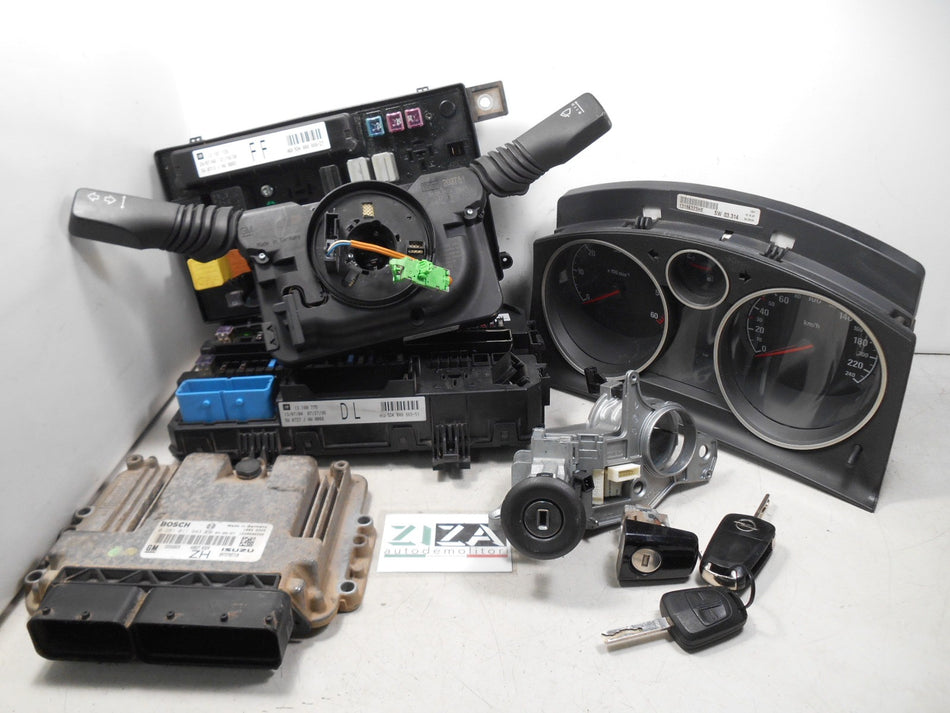 Kit Chiave ECU Opel Astra H 1.7 CDTI 74kw 101cv Z17DTH 2004 55556829