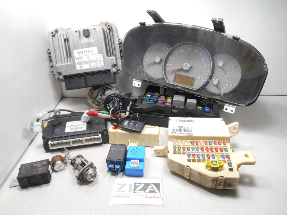Kit Chiave ECU Kia Carens UN 2.0 140cv D4EA 2007 0281013072 39113-27485