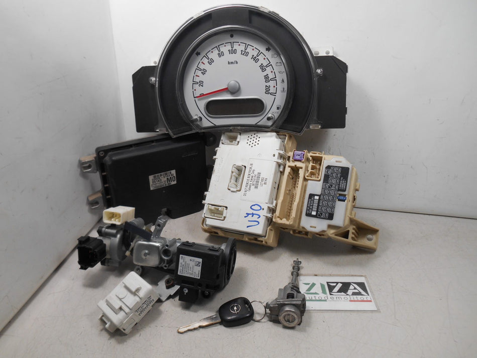 Kit Chiave ECU Opel Agila B 1.0 48kw 65cv K10B 2009 33920-51K03