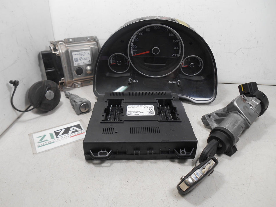 Kit Chiave ECU VW Eco Up! 1.0 MPI Met 50kw CPG 2013 04C907309H 0261S07154