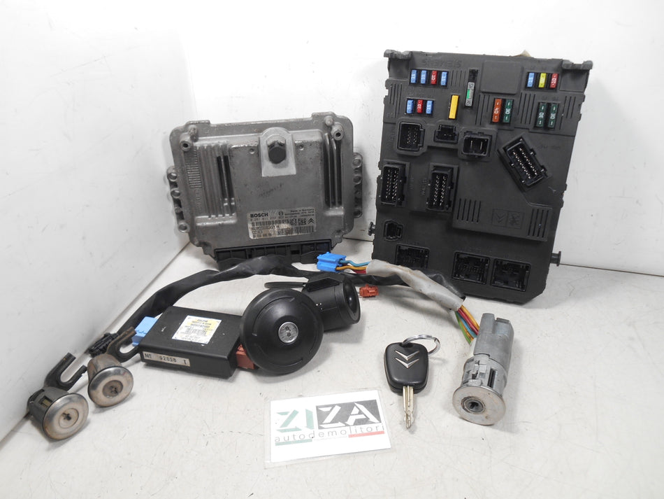 Kit Chiave ECU Citroen Xsara Picasso 1.6 HDI 110cv 9HY 2004 9655600680