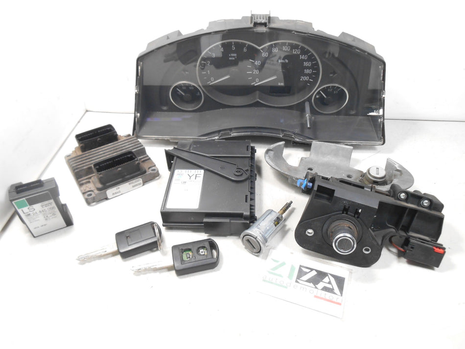 Kit Chiave ECU Opel Meriva A 1.7 DTI 55kw 75cv Y17DT 2003 12227249 8973258946