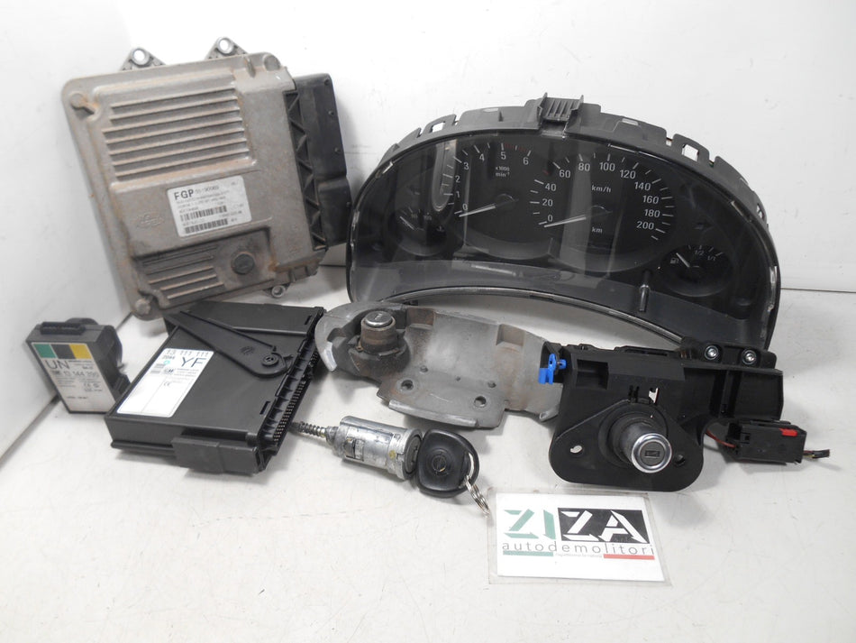 Kit Chiave ECU Opel Corsa C 1.3 CDTI 51kw 70cv Z13DT 2004 55190069 13173347