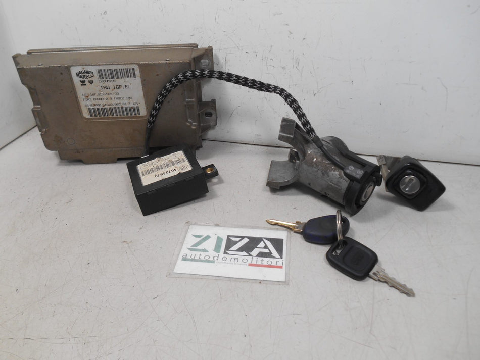 Kit Chiave ECU Fiat Panda 900 29kw 1170A1046 1995 46421700 IAW16FEL