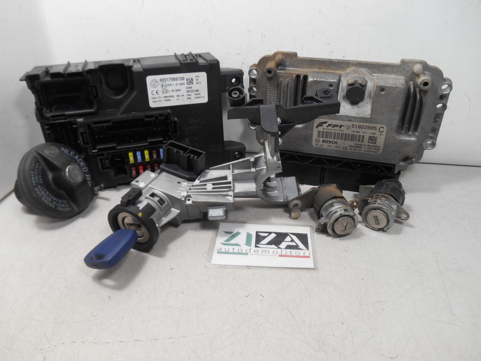 Kit Chiave ECU Fiat Grande Punto 1.4 T-Jet 120cv 198A4000 2008 51822805