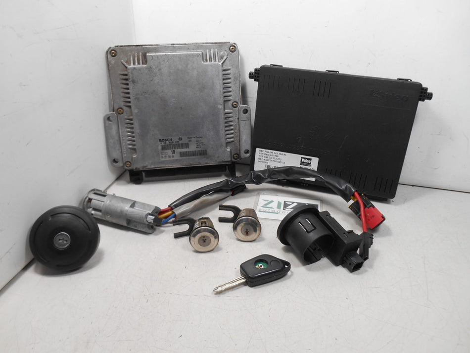 Kit Chiave ECU Citroen Xsara Picasso 2.0 90cv RHY 2000 9635158480 9632526880