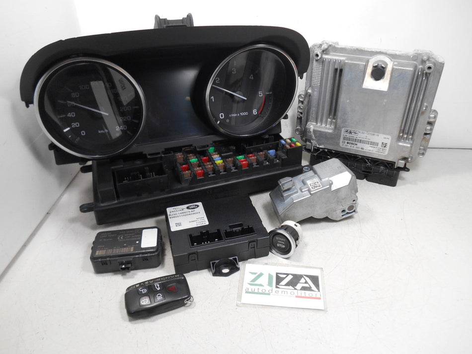 Kit Chiave ECU Range Rover Evoque I 2.2 SD4 190cv 224DT 2012 BJ32-12C520-VD