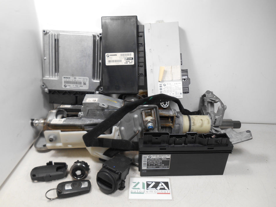 Kit Chiave ECU BMW E60 E61 530D 3.0 170kw 306D3 2006 0281012707 7799856