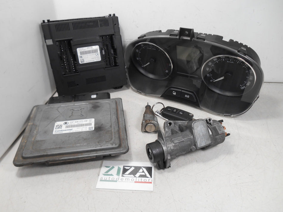 Kit Chiave ECU Skoda Fabia 5JF 1.2 TSI 63kw CBZ 2011 03F906070AM 6R7937086F